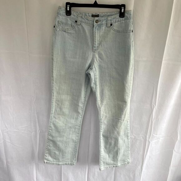 Additions by Chico's Jean Pant Size 1 Light Wash‎ - Picture 1 of 6